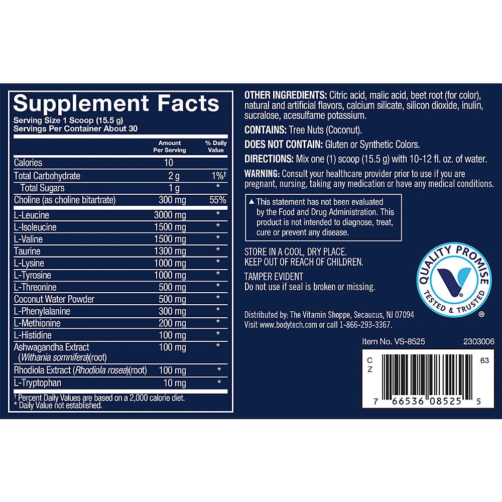 BodyTech Ultimate EAA Muscle Recovery Powder - 30 Servings - image 2