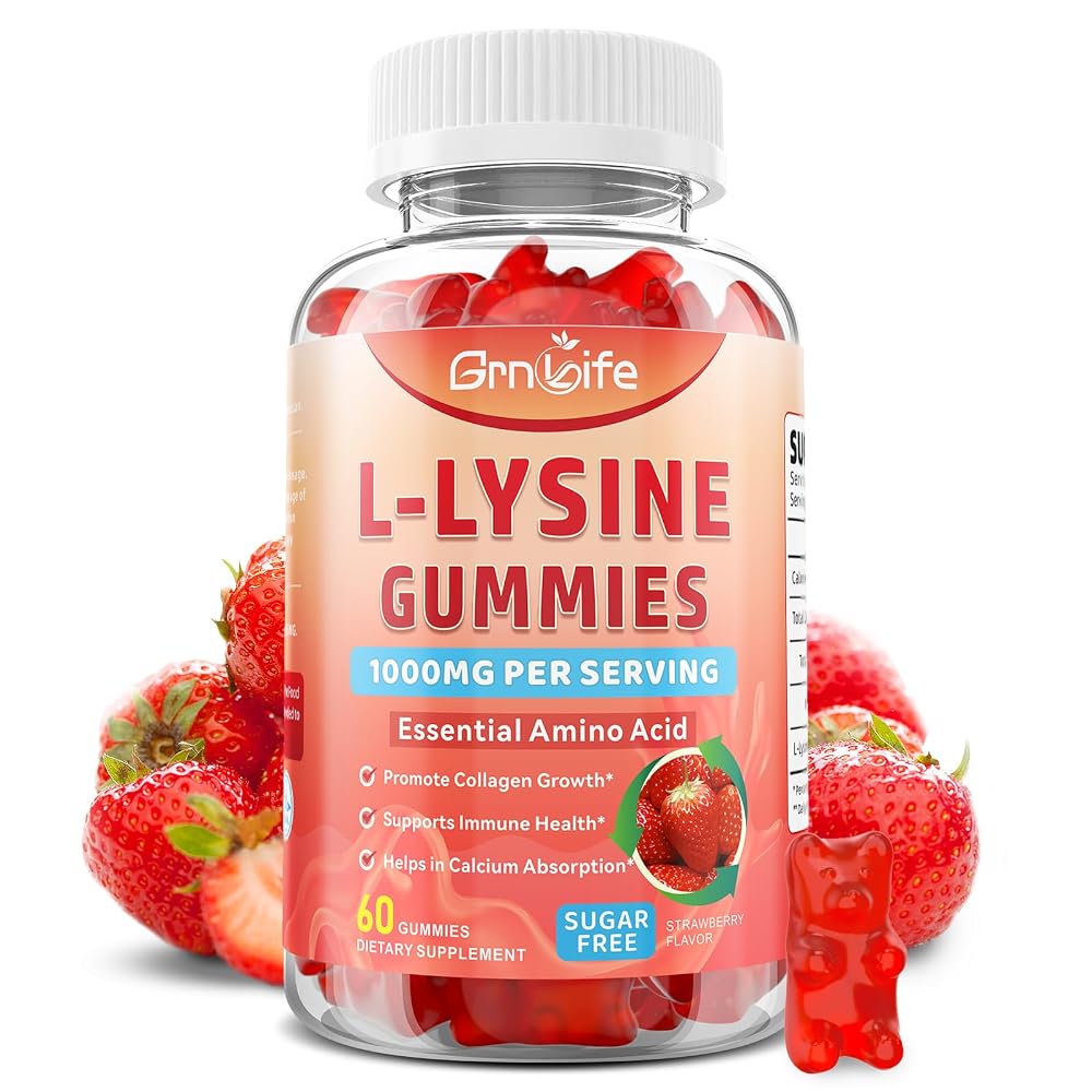 GrnLife L-Lysine 1000mg Gummies