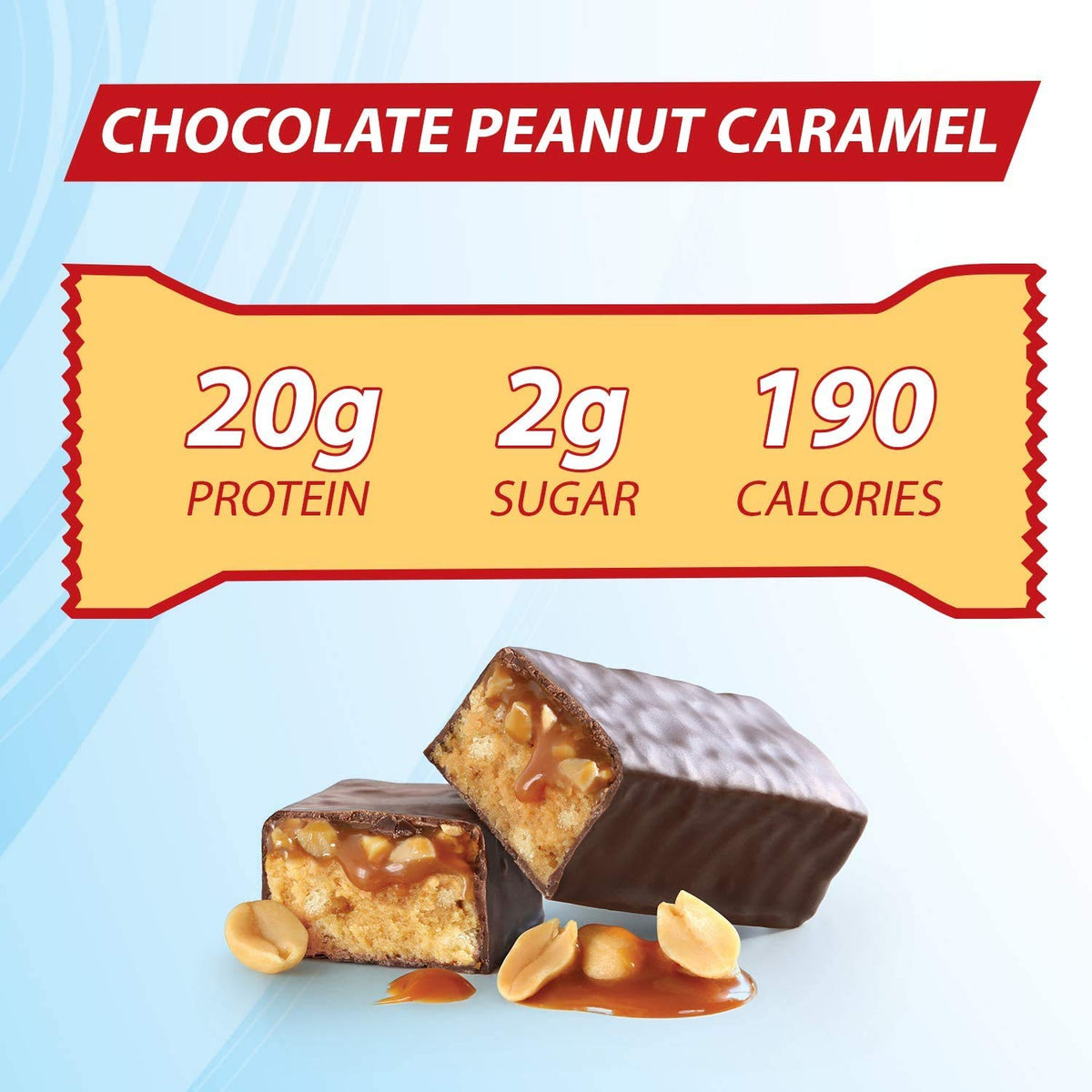 Pure Protein Chocolate Peanut Caramel Protein Bars - image 2