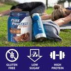 Pure Protein Whey Protein Powder Vanilla Cream Gluten Free - 2 Pack - image 5