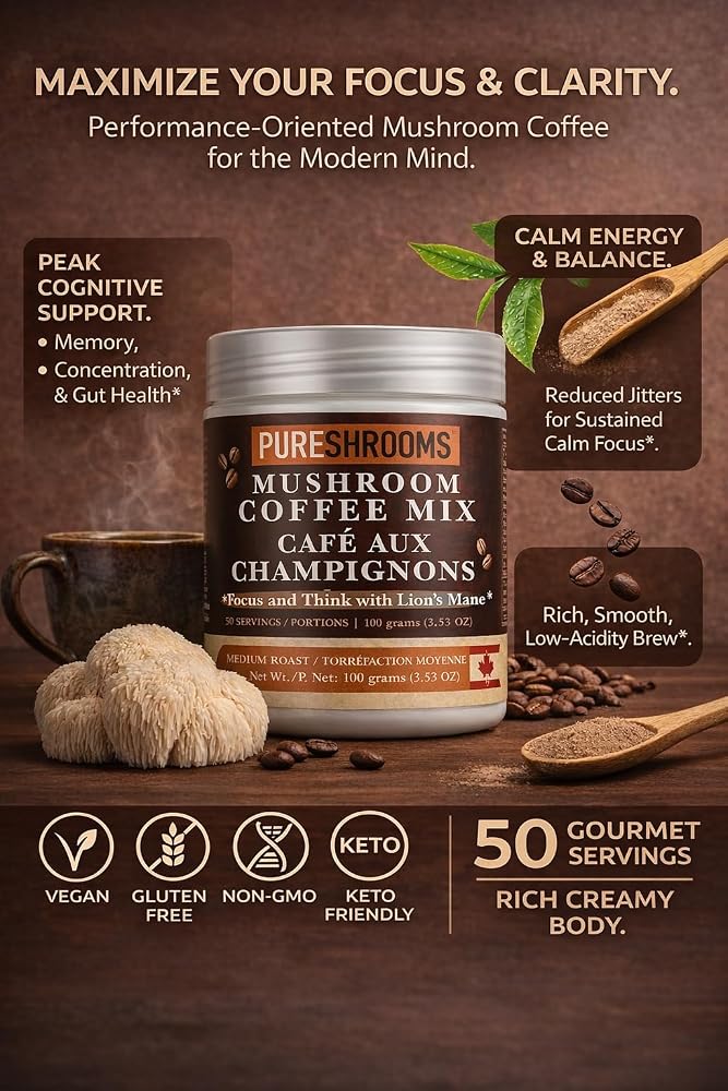 Pure Shrooms Adaptogenic Coffee - image 5
