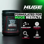 Huge Supplements Wrecked Pre Workout, Advanced Formula, Boosts