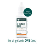 Genestra Brands D-Mulsion 1000 Vitamin D3 Drops - 1 Fl Oz - image 3