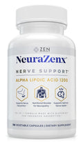 Zen Nutrients NeuraZenX Nerve Support with Alpha Lipoic Acid - 120 Capsules