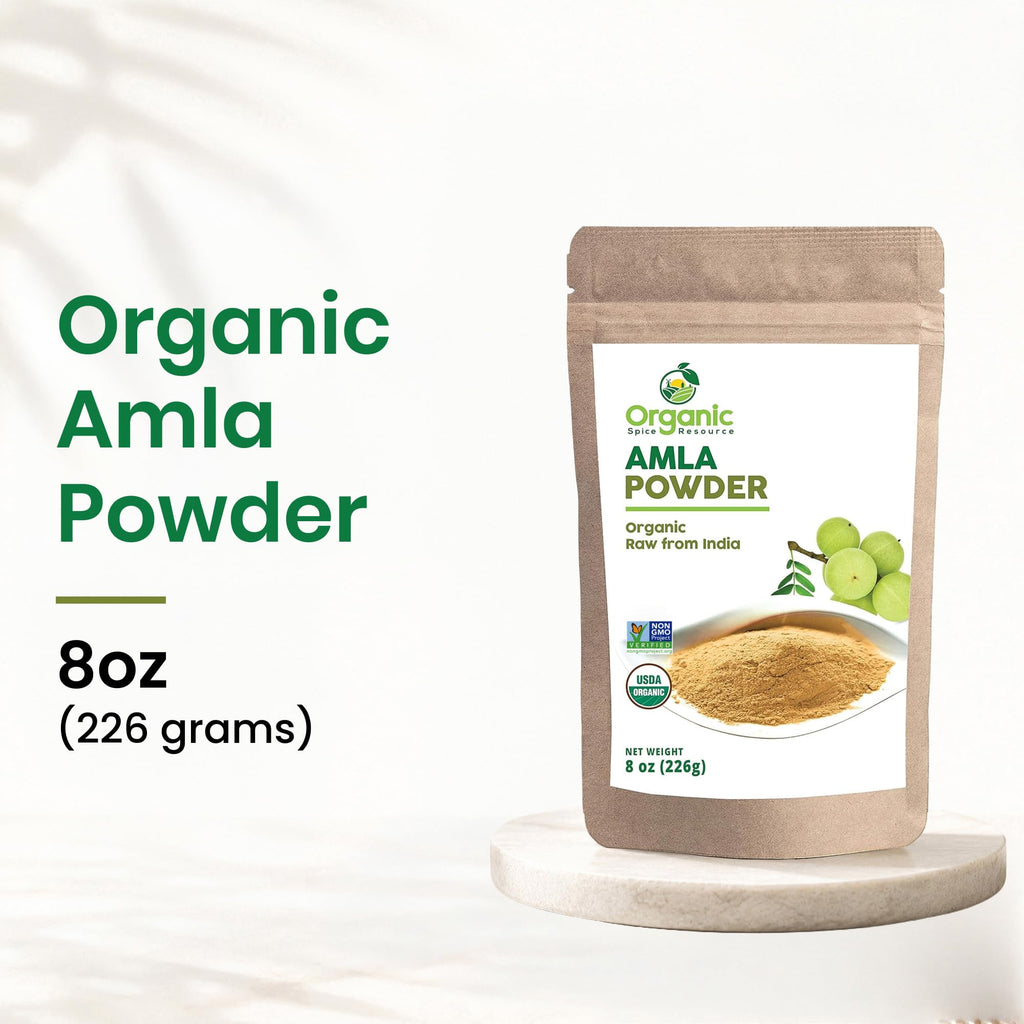 Organic Spice Resource Amla Powder - 8 oz (226g) - image 3