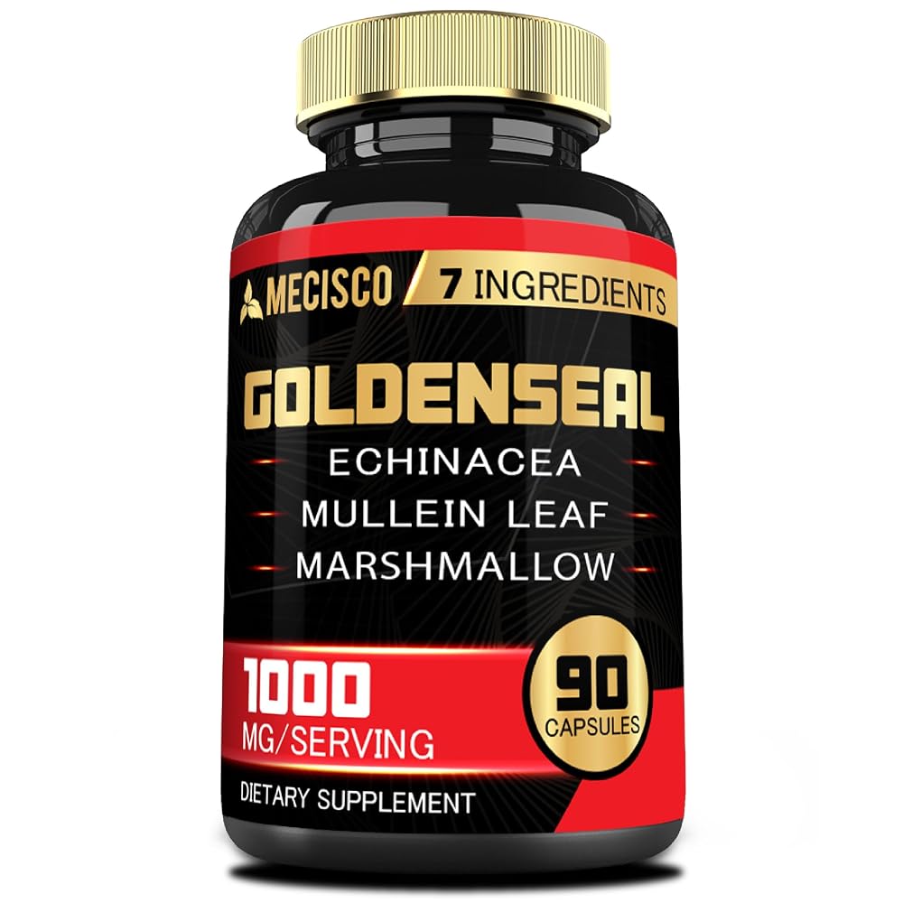 Mecisco Goldenseal Root Supplement - 300mg(P) - 90 200 Capsules