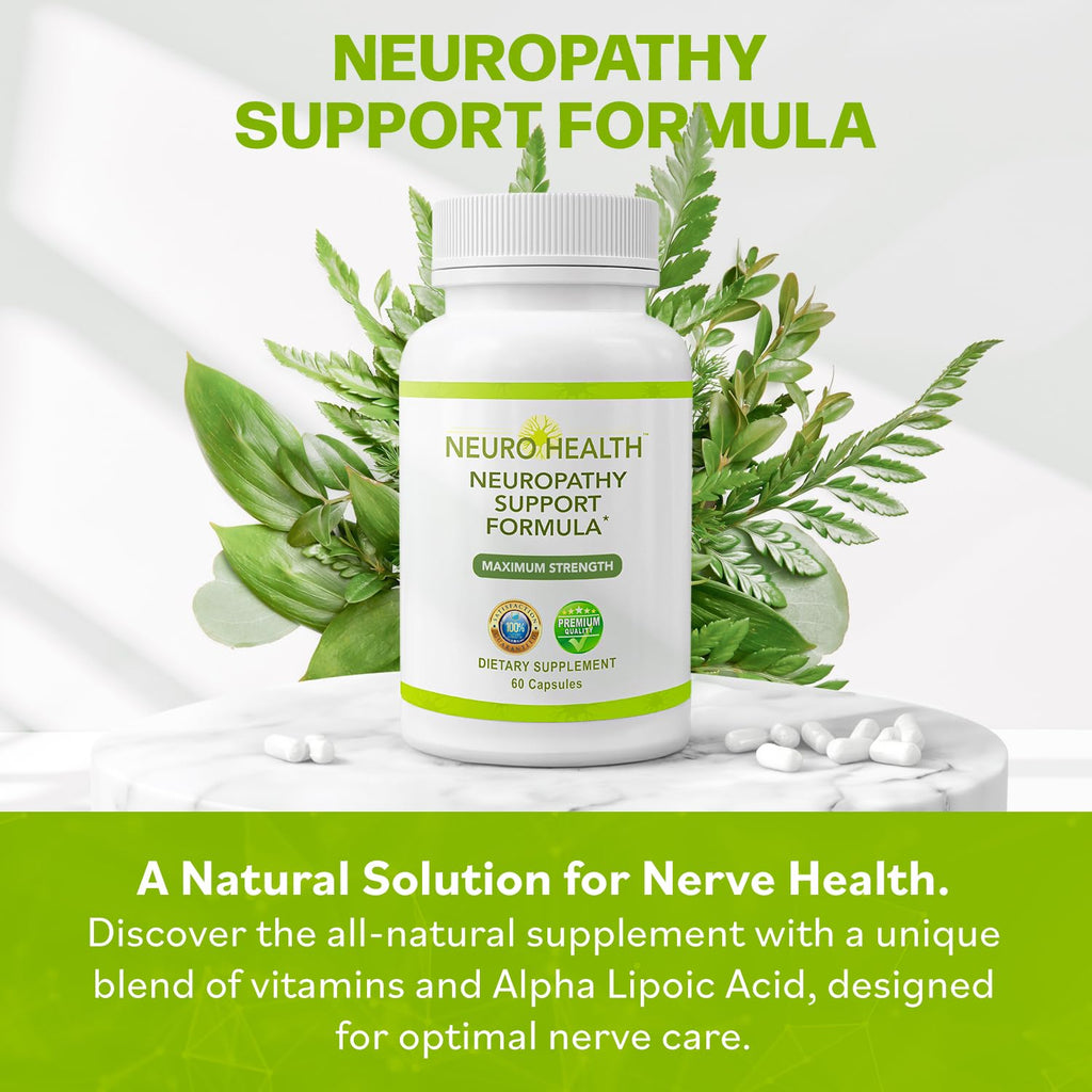Neuro Health Nerve Support Formulawith B Vitamins & Alpha Lipoic Acid