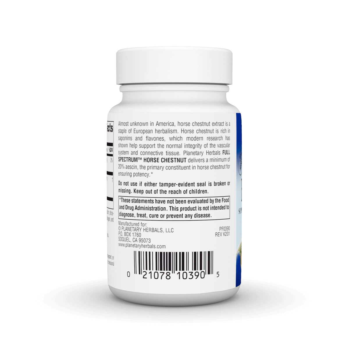 Planetary Herbals Full Spectrum Horse Chestnut 500 mg - 60 Tablets - image 4