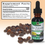 Nature's Answer Saw Palmetto Extract Prostate Health - 1 Fl Oz - image 3
