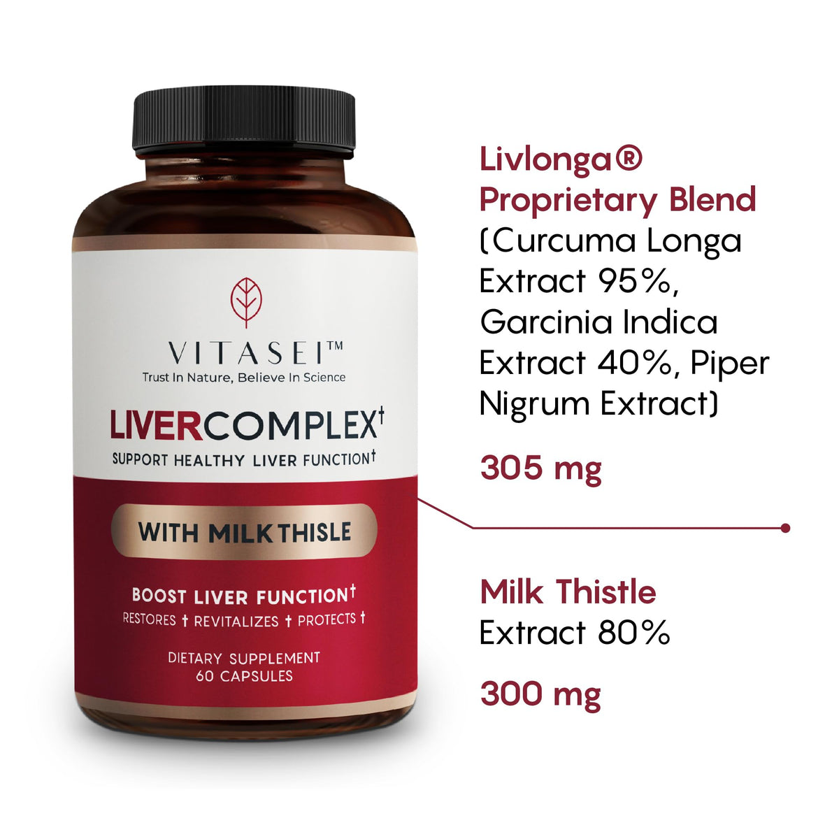 VITASEI Liver Cleanse Detox & Repair