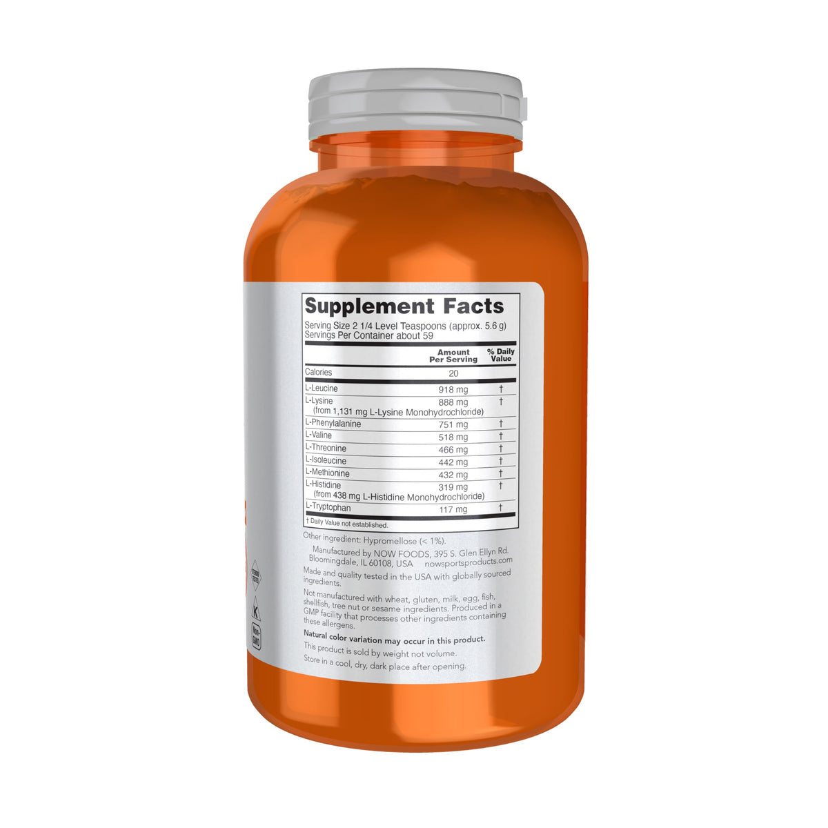 NOW Sports Amino-9 Essentials Powder - 330g - image 2