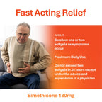Rugby Ultra Strength Simethicone Gas Relief 180 mg - 60 Softgels - image 4