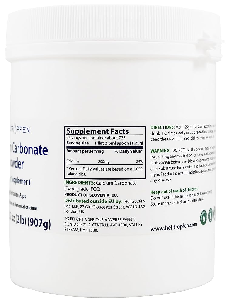 Heiltropfen Calcium Carbonate Powder - 907 g - image 2