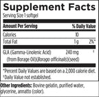 Designs for Health GLA Softgels Borage Oil - 60 Softgels - image 3