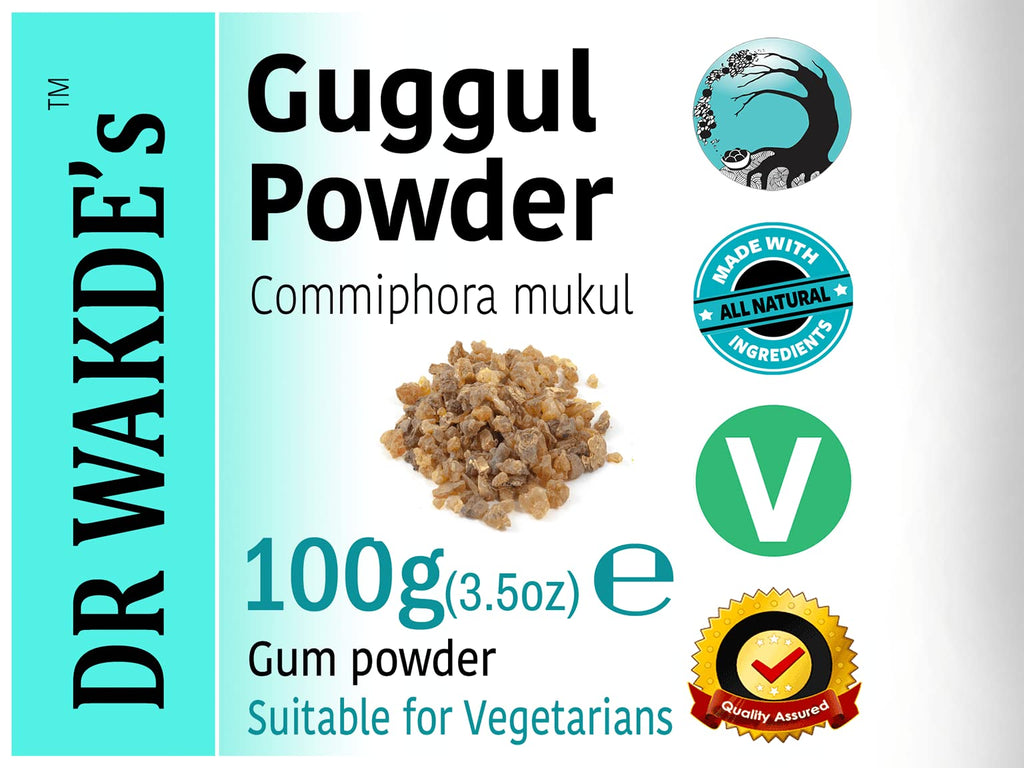 DR WAKDE'S Guggul Powder (Commiphora mukul) - 100g - image 3