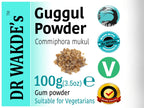 DR WAKDE'S Guggul Powder (Commiphora mukul) - 100g - image 3