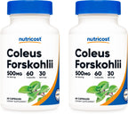 Nutricost Coleus Forskohlii 500mg Capsules - Maximum Strength Formula