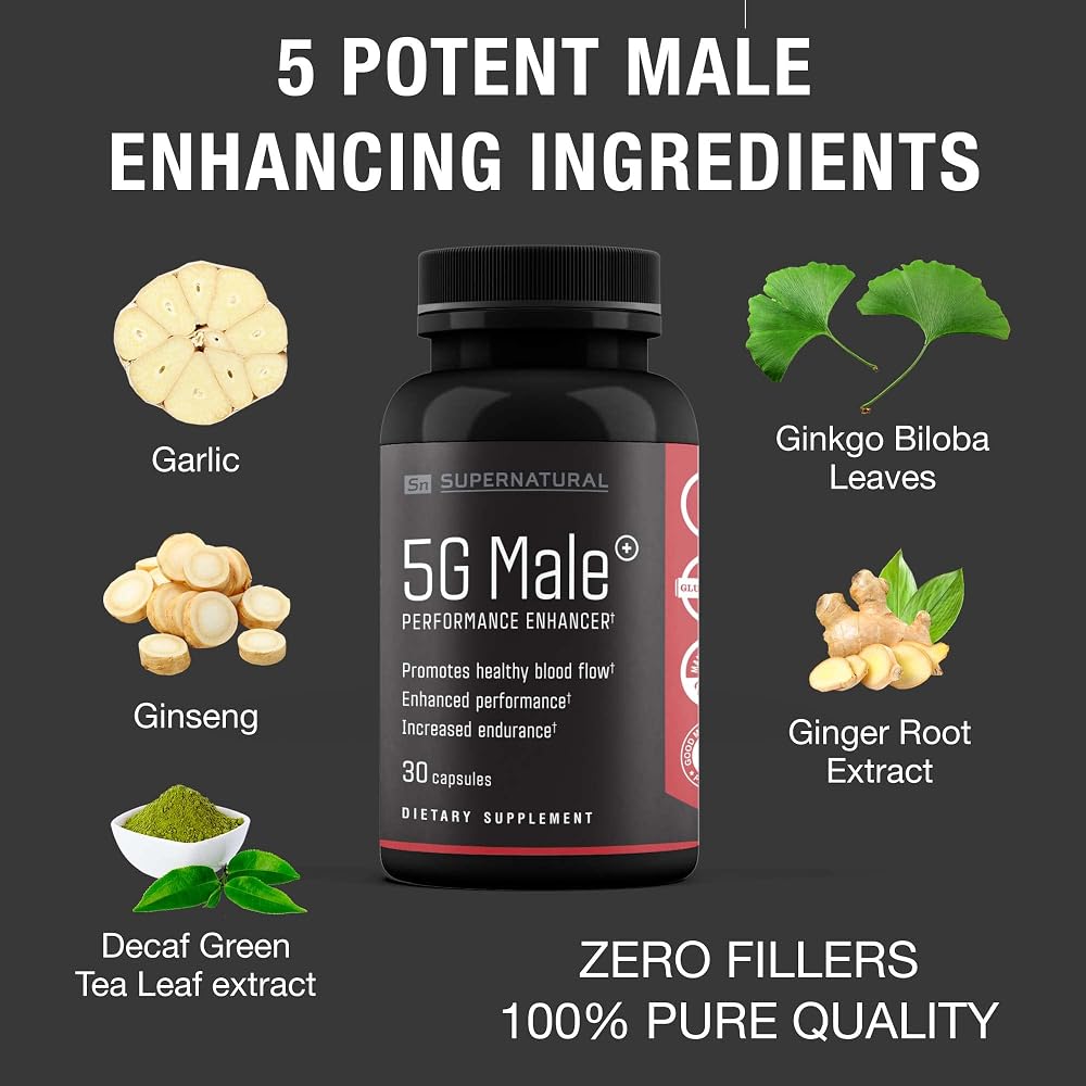 Supernatural 5G Male - Male Supplement for Blood Flow - image 5