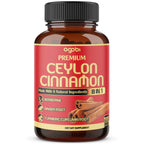 Agobi Ceylon Cinnamon with Berberine Supplement - 180 Capsules