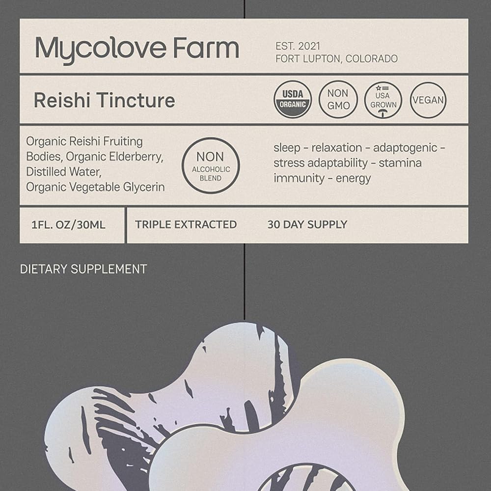 Mycolove Farm Organic Mushroom Tincture