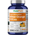 NusaPure Bitter Orange 500mg - 200 Vegetarian Capsules