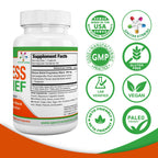 Spectra Vitamins Stress Relief for Adults with Ashwagandha - 60 Capsules - image 5
