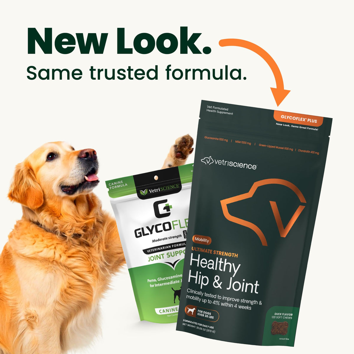 VetriScience Healthy Hip & Joint Chews for Dogs, Chicken - 120 Count - image 2