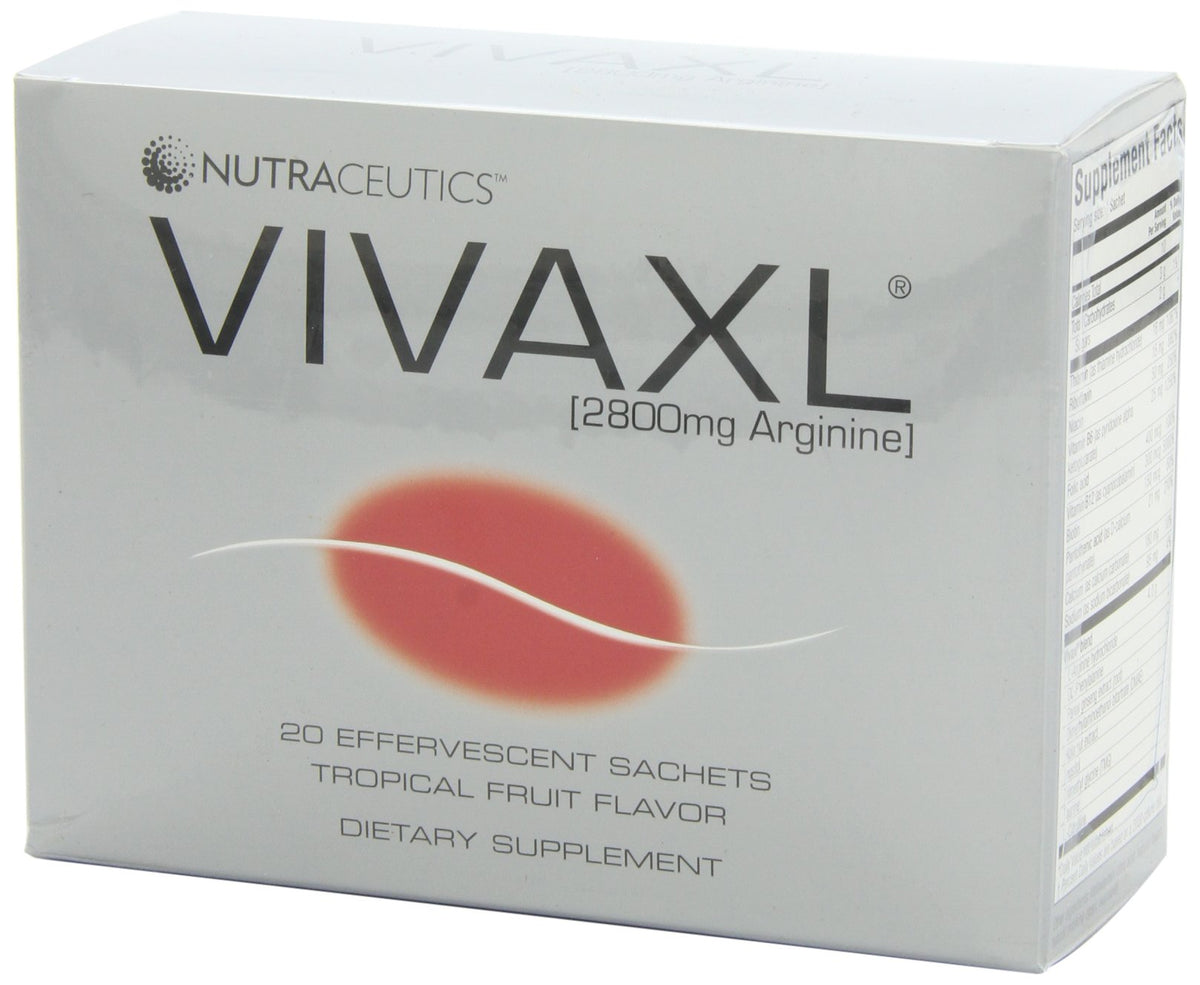 Nutraceutics Vivaxl Effervescent Sachets Tropical Fruit - 20 Count - image 5