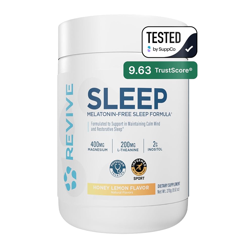 Revive MD Sleep Support Supplement for Adults - Sleep Supplements