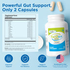 Fortifeye Vitamins Probiotic Bacteria - Natural Vegan Supplement