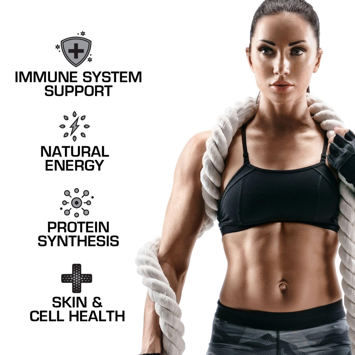 MRI Zinc 50mg Immune Support & Energy Booster - 60 Vegan Capsules - image 2