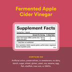 Natural Factors Fermented Apple Cider Vinegar 500 mg - 360 Capsules - image 4