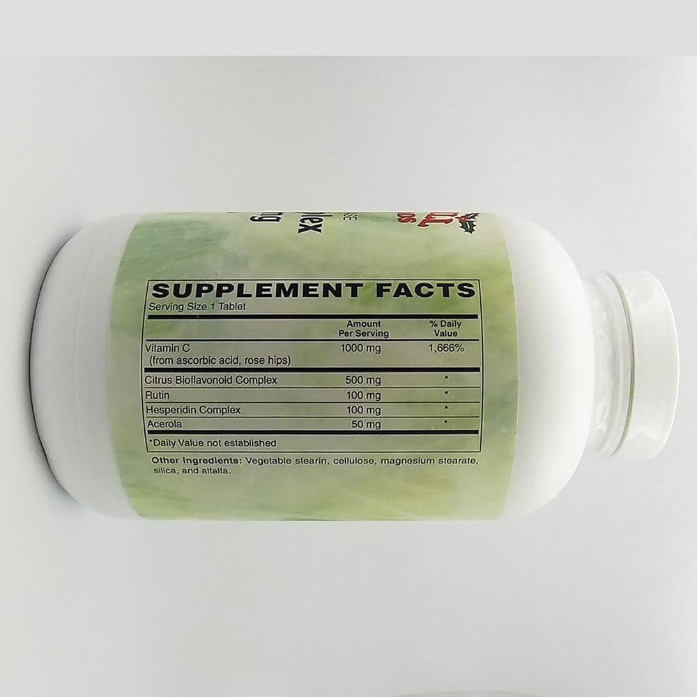 Holly Hill Health Foods Ultra Complex C 1000 MG - 250 Tablets - image 2