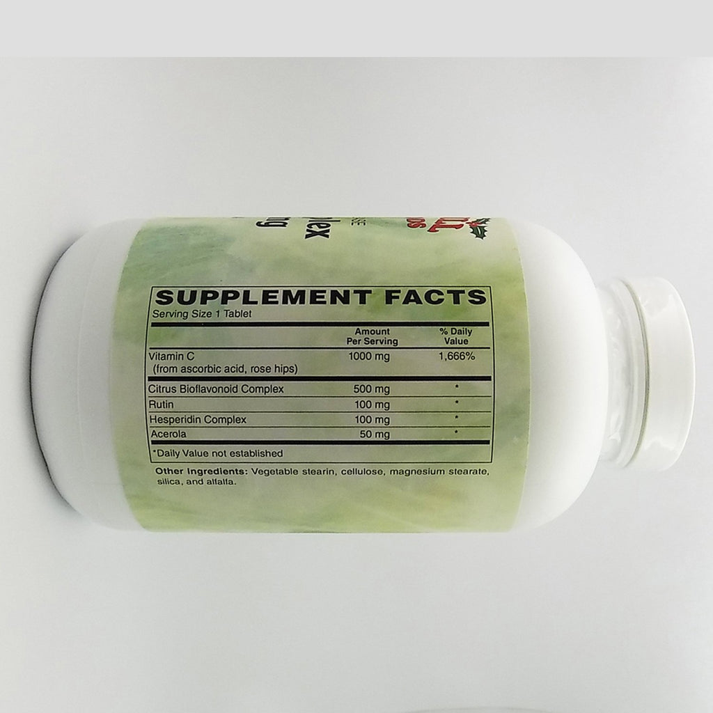 Holly Hill Health Foods Ultra Complex C 1000 MG - 250 Tablets - image 2