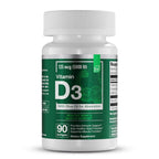 Essential Elements Vitamin D3 5000 IU Softgels - 90 Count