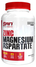 SAN Zinc Magnesium Aspartate for Sleep Support and Recovery - 30 Servings