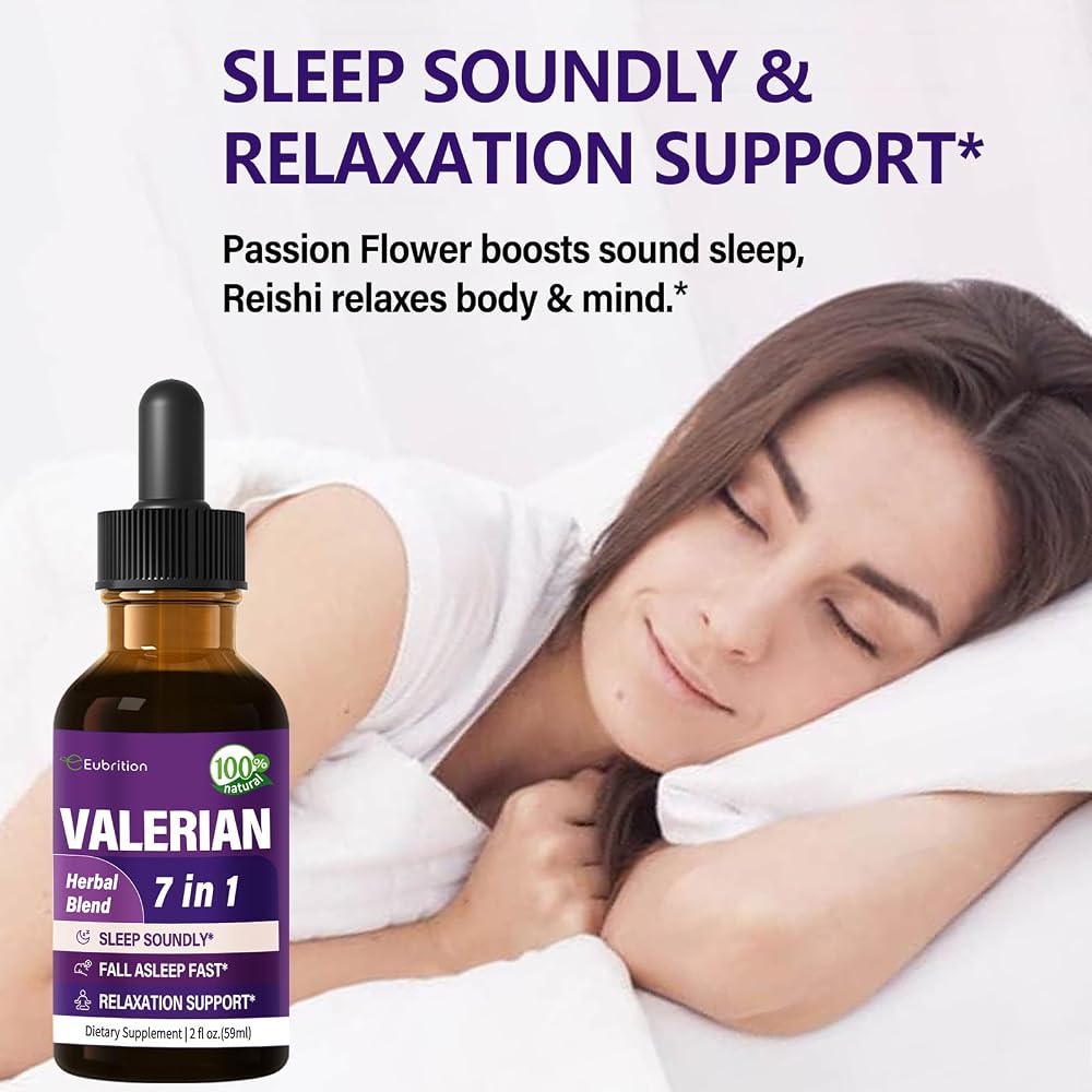 Eubrition Valerian Root Sleep Support Drops