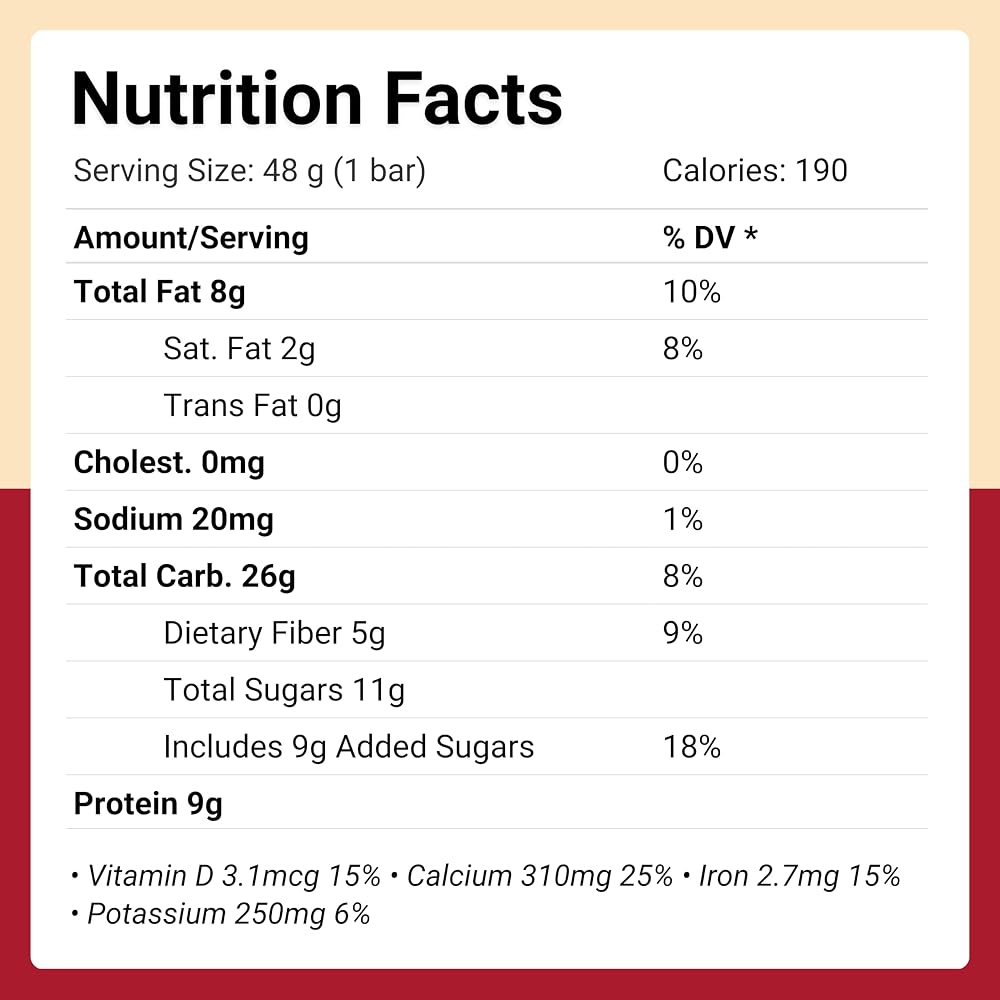 Amsety Nutrition Bar
