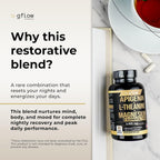 Gflow Vitamins Apigenin Sleep Support with Magnesium Glycinate - 90 Capsules - image 3