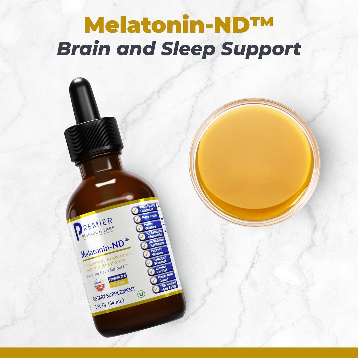 Premier Research Labs Melatonin-ND Vegan Liquid - 2 Fl Oz - image 2