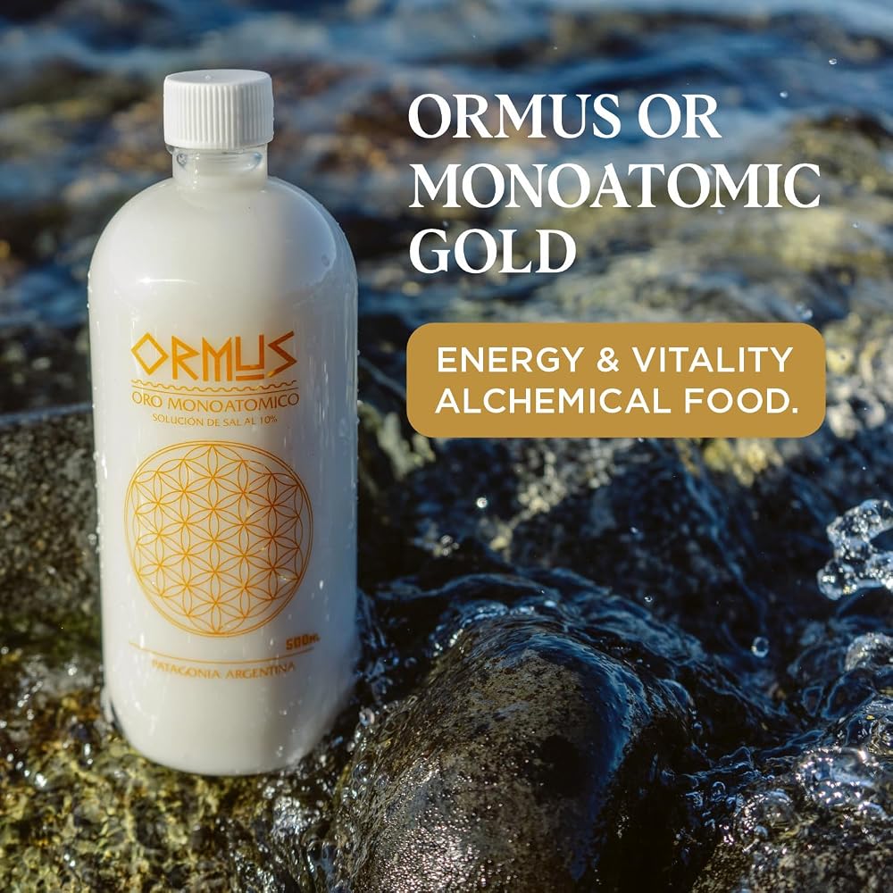 Ormus Patagonia Dabar Frecuencial Monoatomic Gold & Gel Pack - 500ml - image 2