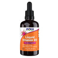 NOW Supplements Liquid Vitamin D-3 for Strong Bones - 2 fl oz