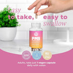 BIOTOPLEVEL PMS Support for Cramps, Bloating & Mood - 30 Capsules - image 6