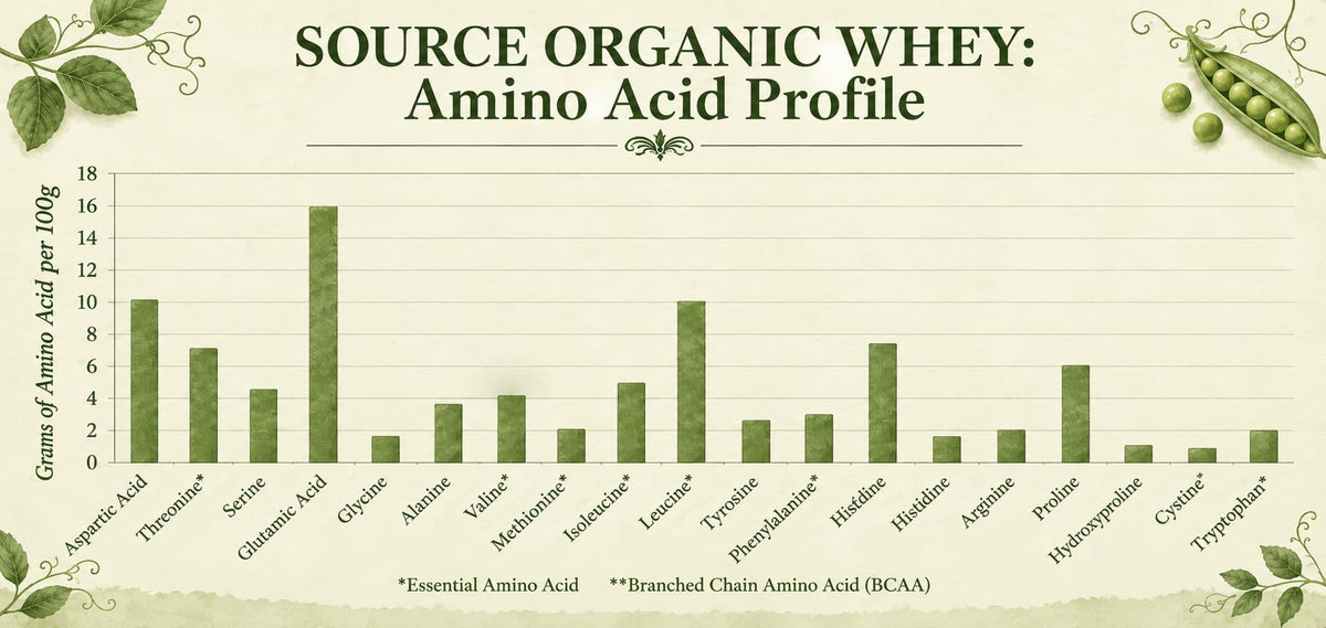 NorCal Organic Natural Grass Fed Whey Protein Powder