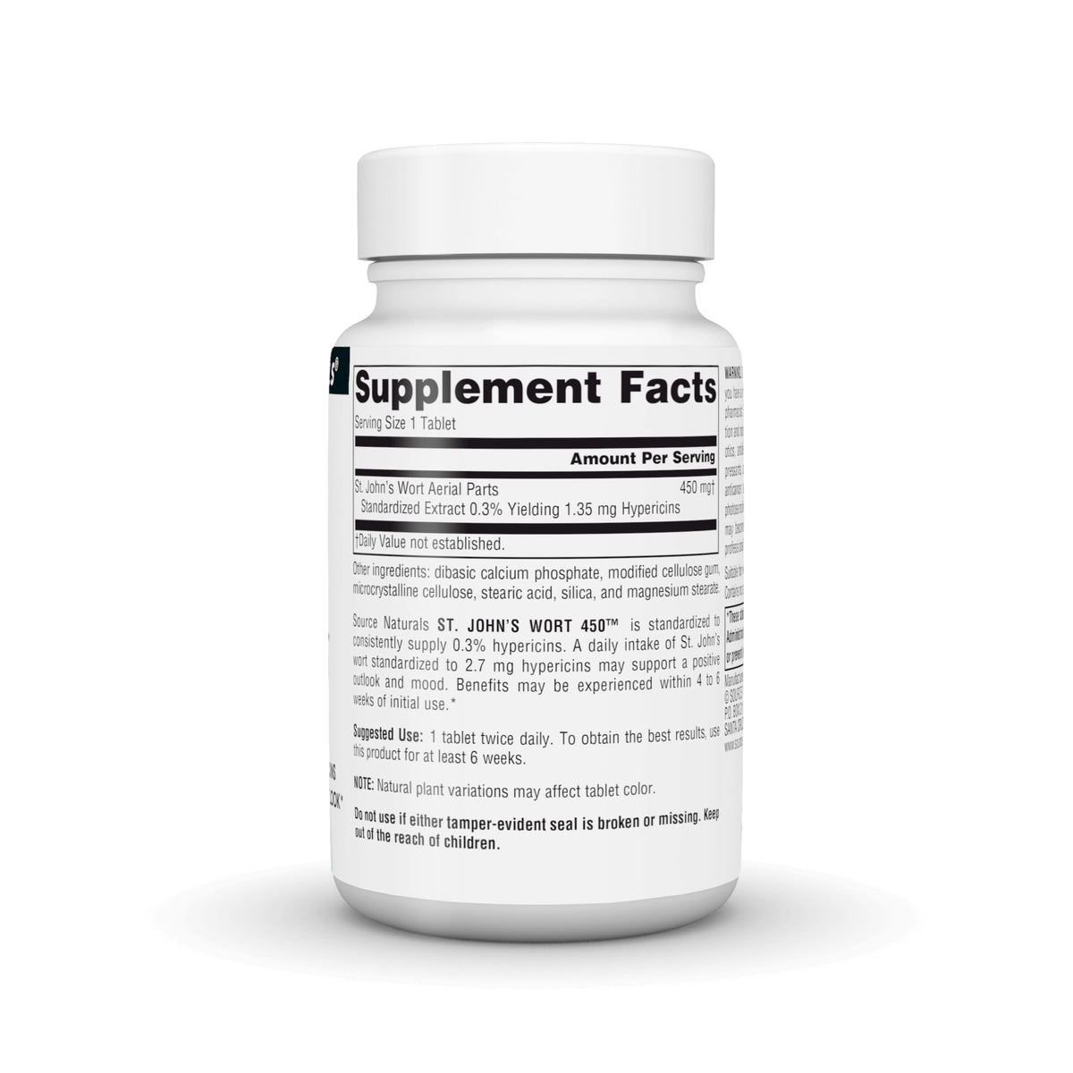 Source Naturals St. John's Wort 300mg