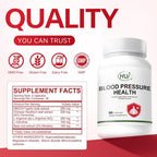 HUJ Blood Pressure Health Supplement Plant-Based - 60 Capsules - image 6