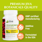 Jiva Botanicals Cranberry Supplement 650mg Extract - 60 Capsules - image 5