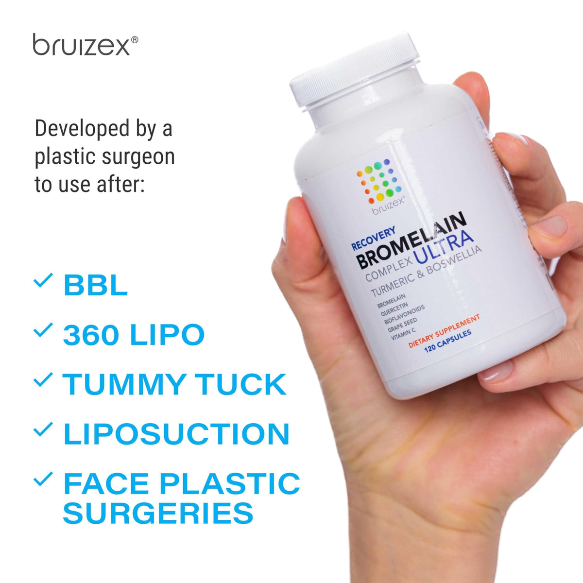 Bruizex Bromelain & Quercetin Recovery Complex