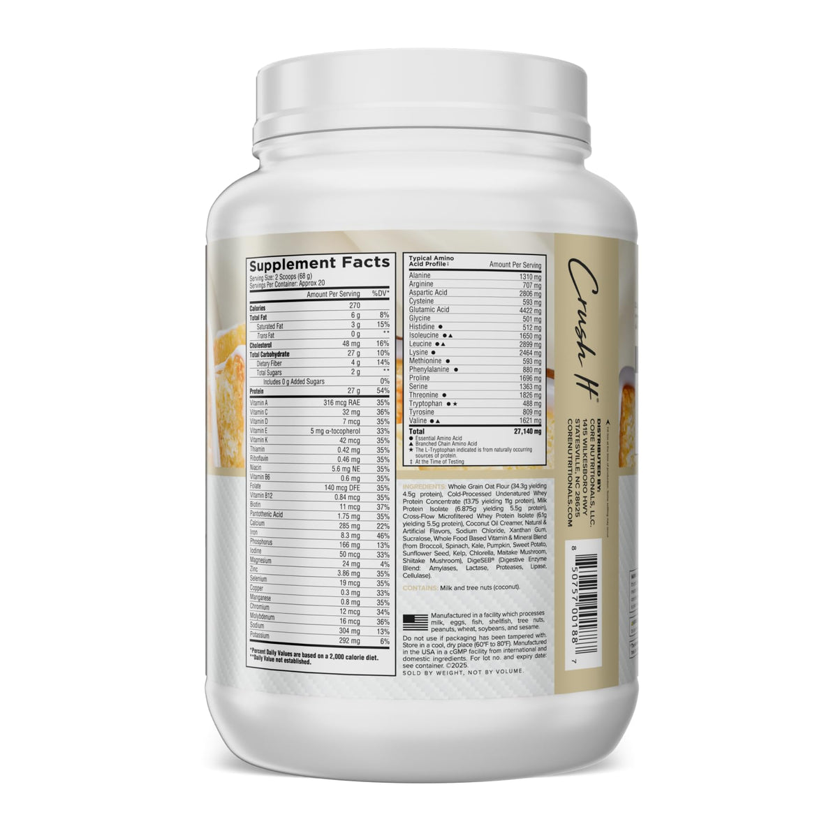 Core Nutritionals Platinum MRP Full Spectrum Meal Replacement