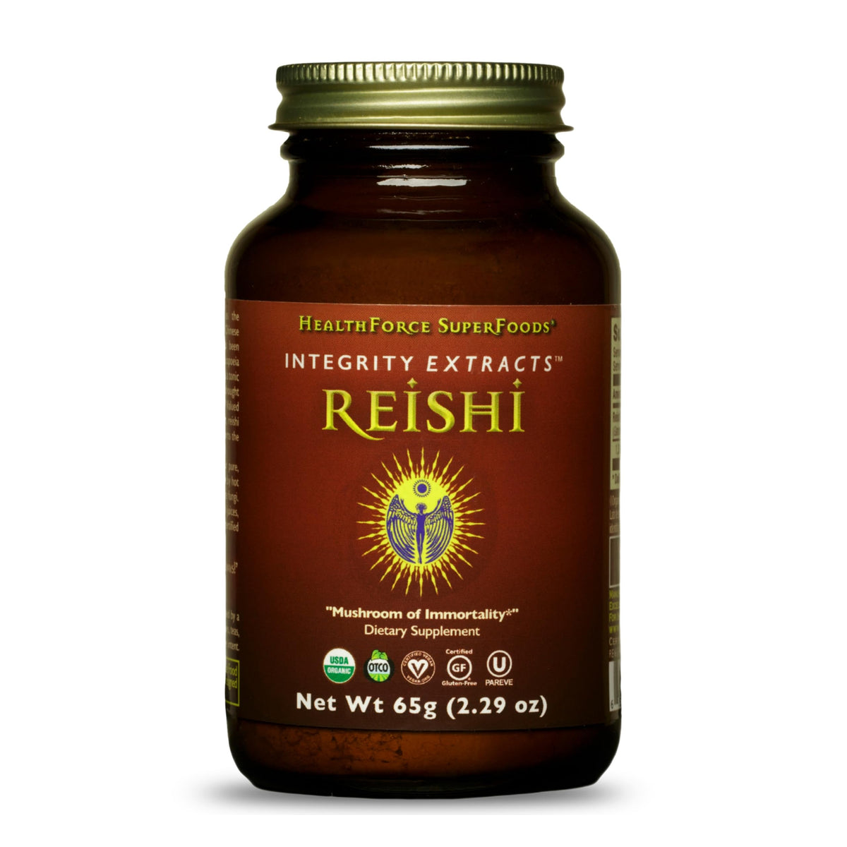 HEALTHFORCE SUPERFOODS Integrity Extracts Reishi Powder - 65g